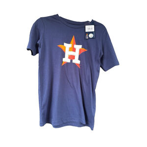 Mens Medium Houston Astros MLB Genuine Merchandise Navy Blue T-Shirt NWT